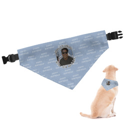 Photo Birthday Dog Bandana - Small (Personalized)