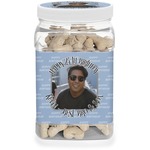 Photo Birthday Dog Treat Jar (Personalized)