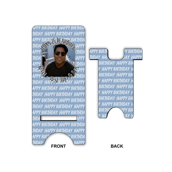 Photo Birthday Phone Stand - Front & Back