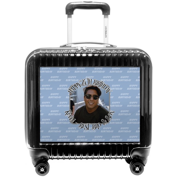 Custom Photo Birthday Pilot / Flight Suitcase (Personalized)