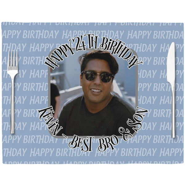 Photo Birthday Placemat with Props