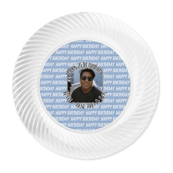 Photo Birthday Plastic Party Dinner Plates - Approval