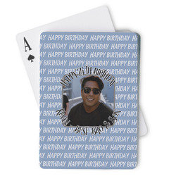 Photo Birthday Playing Cards