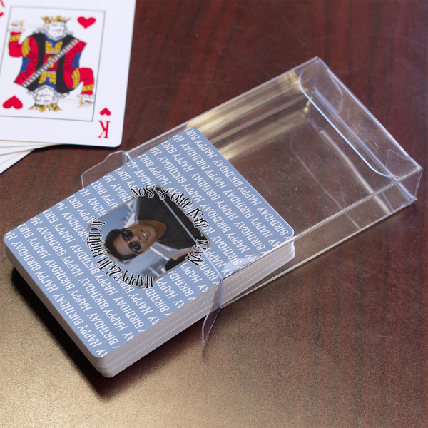 Photo Birthday Playing Cards - In Package