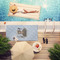 Photo Birthday Pool Towel Lifestyle