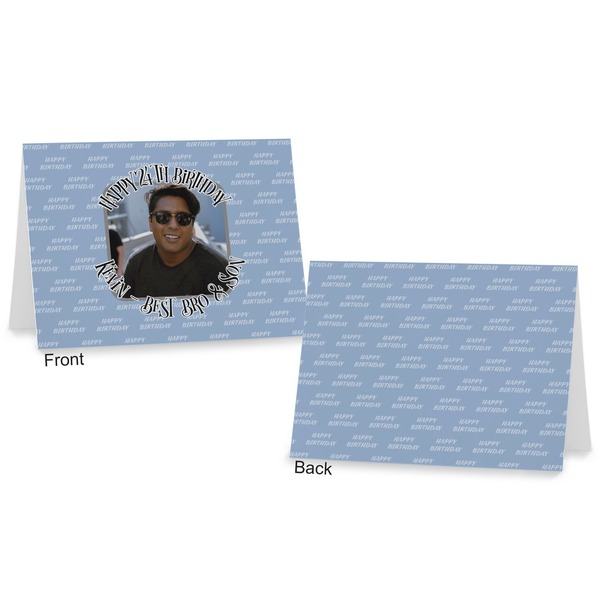 Photo Birthday Postcard - Front and Back
