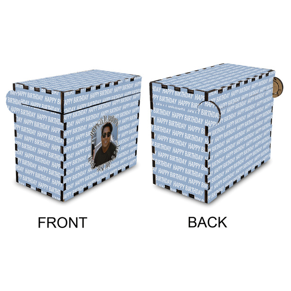 Photo Birthday Recipe Box - Full Color - Approval