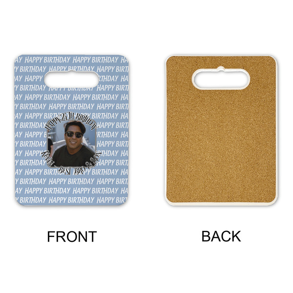 Photo Birthday Rectangle Trivet with Handle - APPROVAL