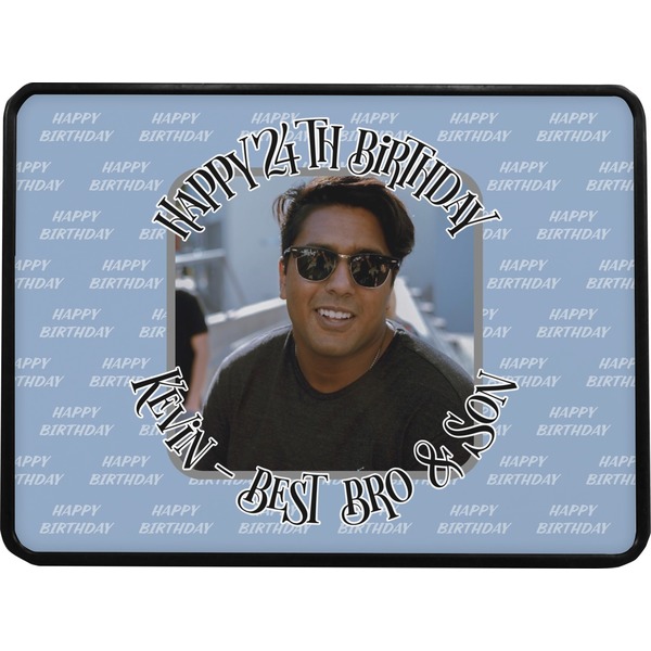 Photo Birthday Rectangular Car Hitch Cover w/ FRP Insert