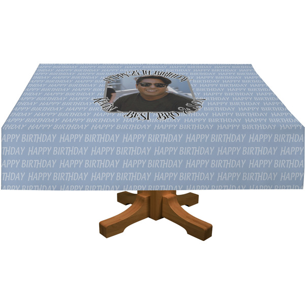 Photo Birthday Rectangular Tablecloths (Personalized)
