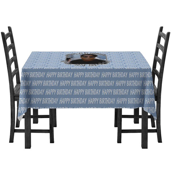 Custom Photo Birthday Tablecloth (Personalized)
