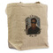 Photo Birthday Reusable Cotton Grocery Bag - Front View