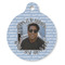 Photo Birthday Round Pet ID Tag - Large - Front