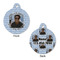 Photo Birthday Round Pet Tag - Front & Back
