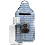Photo Birthday Hand Sanitizer & Keychain Holder - Large