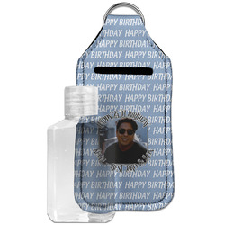 Photo Birthday Hand Sanitizer & Keychain Holder - Large
