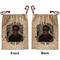 Photo Birthday Santa Sack - Front & Back