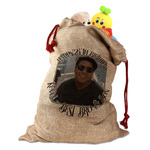 Photo Birthday Santa Sack