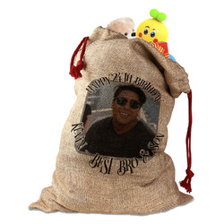 Photo Birthday Santa Sack