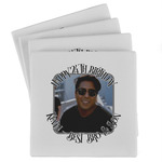 Photo Birthday Absorbent Stone Coasters - Set of 4
