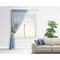 Photo Birthday Sheer Curtain With Window and Rod - in Room Matching Pillow