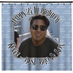 Photo Birthday Shower Curtain (Personalized)