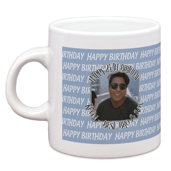 Custom Photo Birthday Espresso Cup