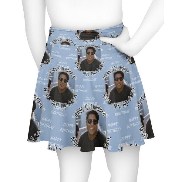 Photo Birthday Skater Skirt - Back