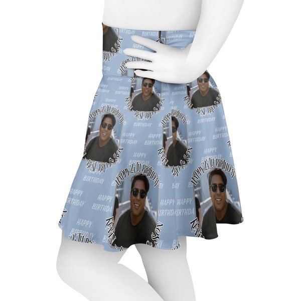 Photo Birthday Skater Skirt - Side