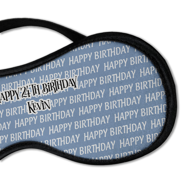 Photo Birthday Sleeping Eye Mask - DETAIL Large