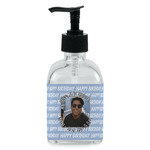 Photo Birthday Glass Soap & Lotion Bottle - Single Bottle