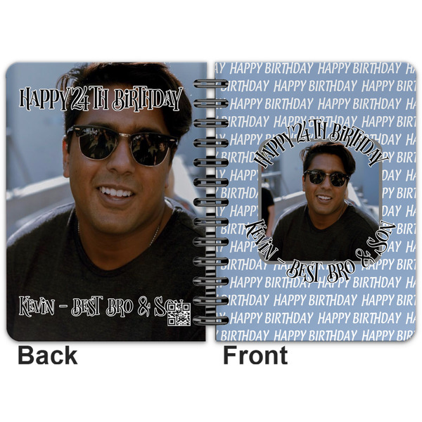 Photo Birthday Spiral Journal 5 x 7 - Apvl