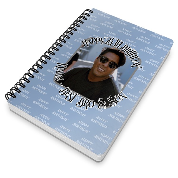 Photo Birthday Spiral Journal 7 x 10 - Main