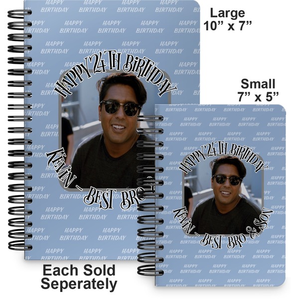 Photo Birthday Spiral Journal - Comparison