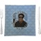 Photo Birthday 9.5" Glass Square Lunch / Dinner Plate- Single or Set of 4 (Personalized)