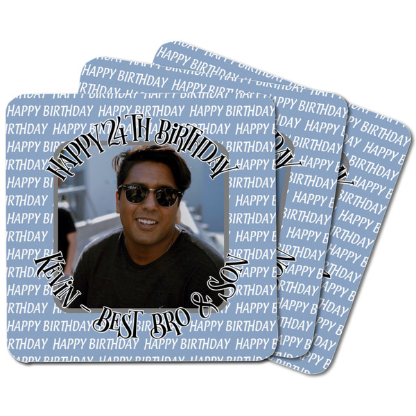 Photo Birthday Square Fridge Magnet - MAIN