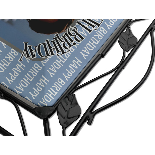 Photo Birthday Square Trivet - Detail