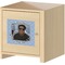 Photo Birthday Square Wall Decal on Wooden Cabinet