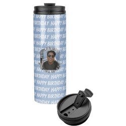 Photo Birthday Stainless Steel Skinny Tumbler