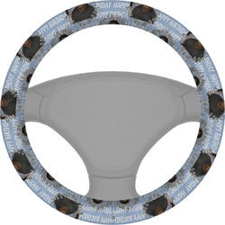 Photo Birthday Steering Wheel Cover (Personalized)
