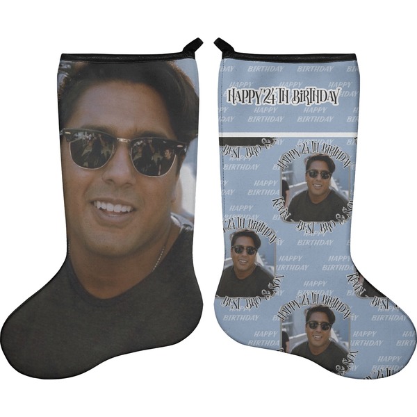 Photo Birthday Stocking - Double-Sided - Approval