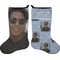 Photo Birthday Holiday Stocking - Double-Sided - Neoprene