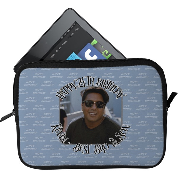 Custom Photo Birthday Tablet Case / Sleeve (Personalized)