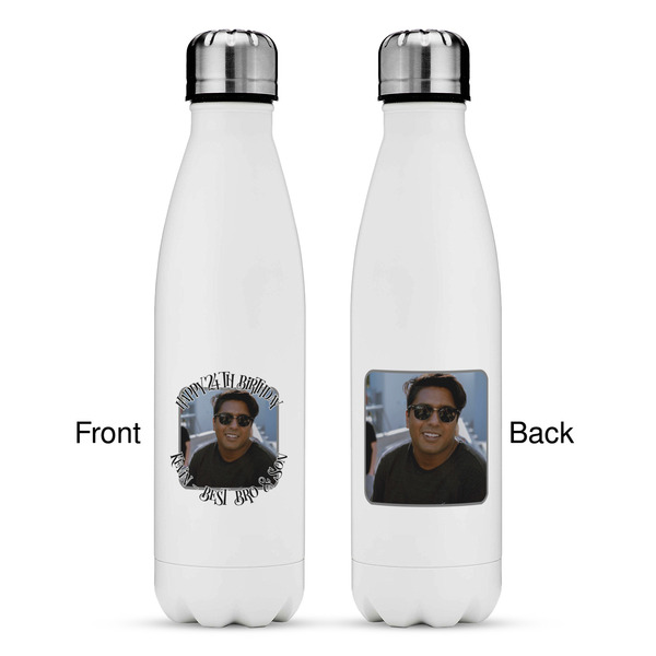 Photo Birthday Tapered Water Bottle - Apvl