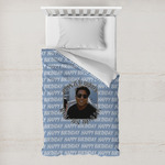 Photo Birthday Toddler Duvet Cover