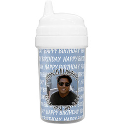 Photo Birthday Toddler Sippy Cup (Personalized)