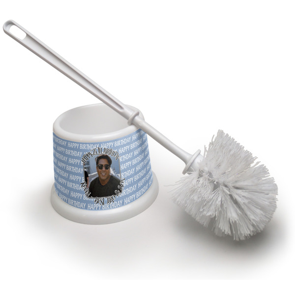 Custom Photo Birthday Toilet Brush (Personalized)