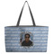 Photo Birthday Tote w/Black Handles - Front View