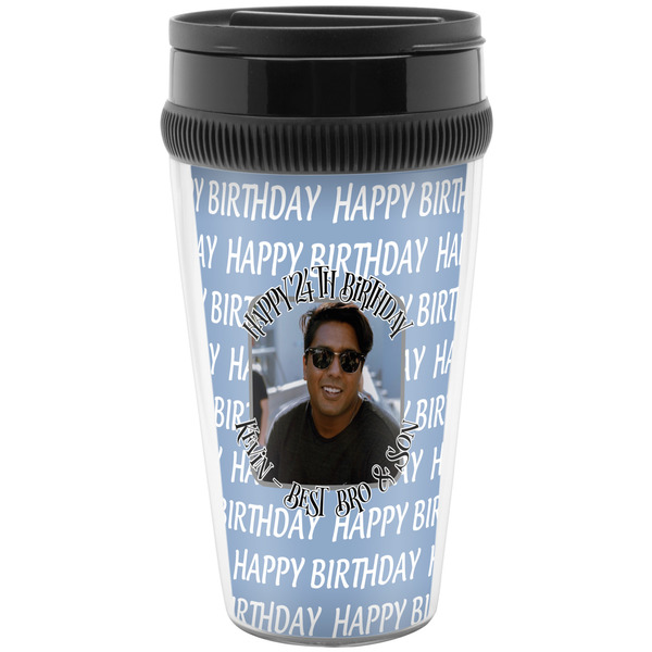 Custom Photo Birthday Acrylic Travel Mug without Handle (Personalized)