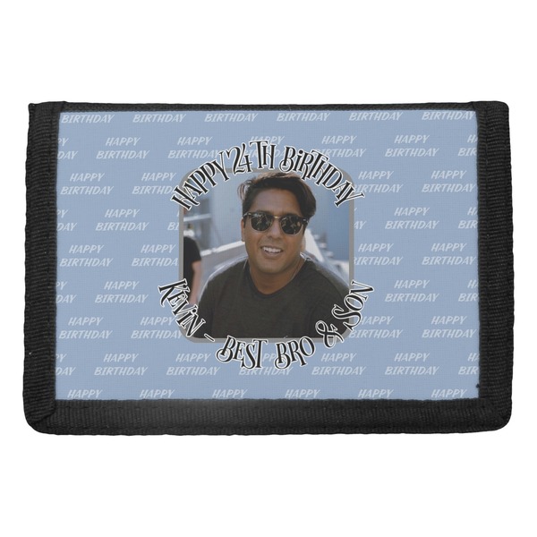 Custom Photo Birthday Trifold Wallet (Personalized)